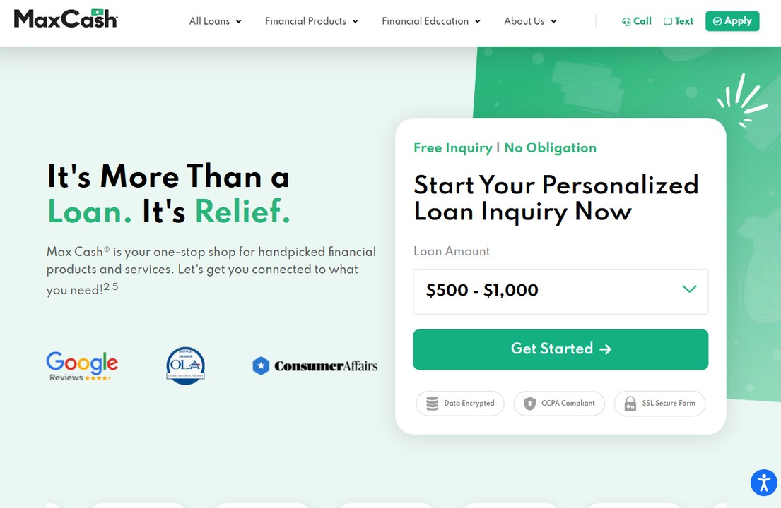 Max Cash – maxcash.com
