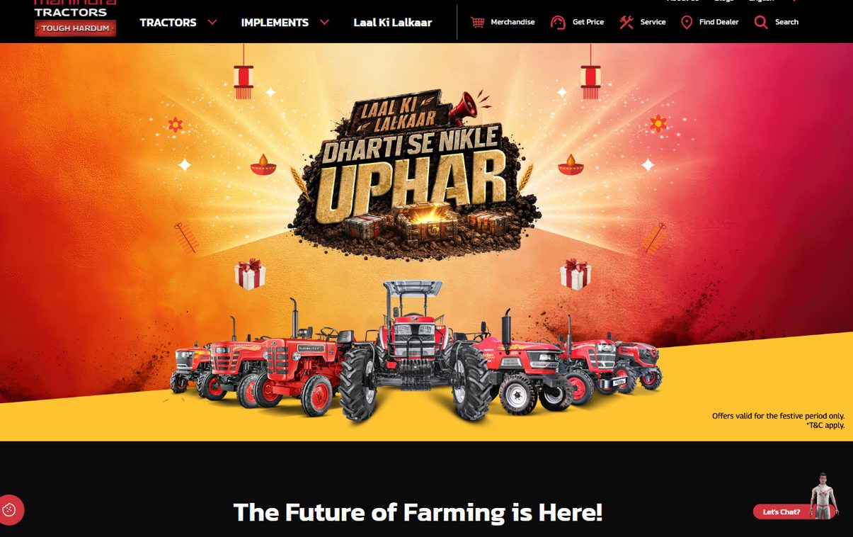 Mahindra – mahindratractor.com