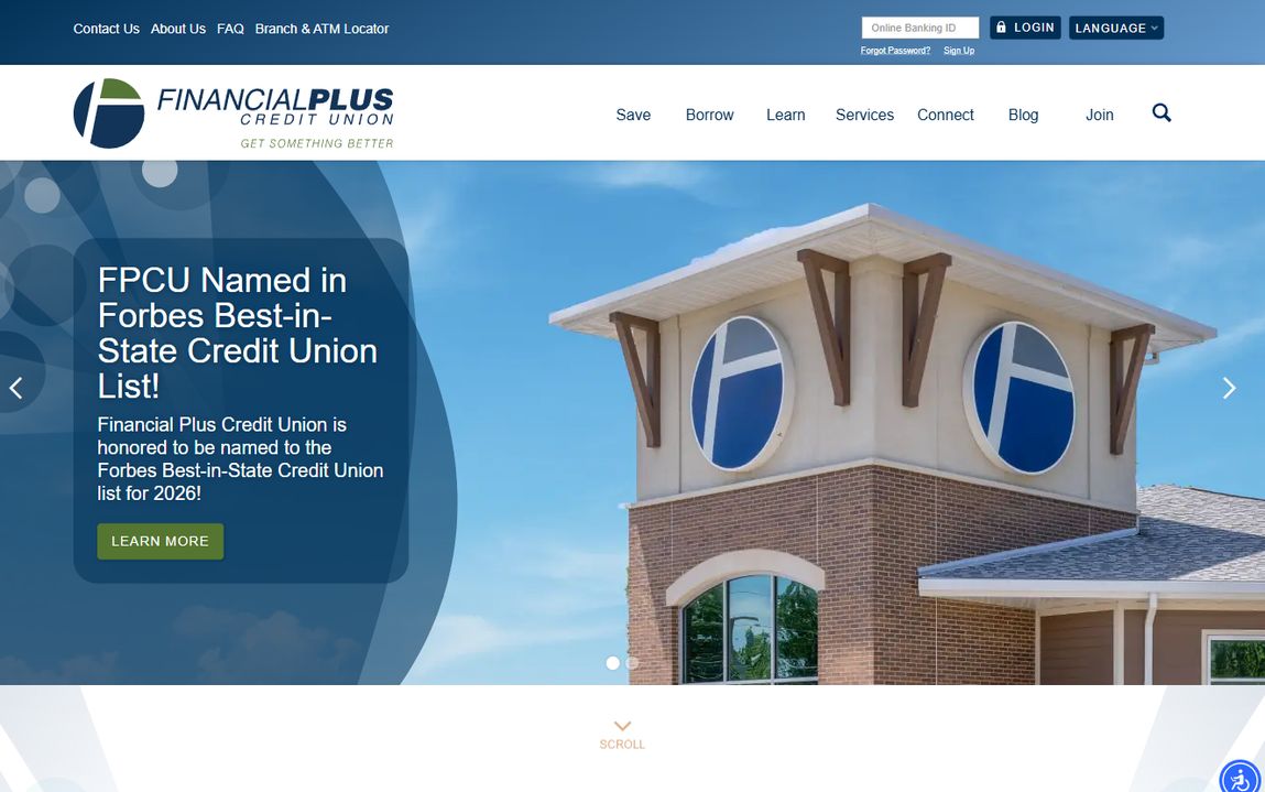 Financial Plus Credit Union – financialpluscu.com