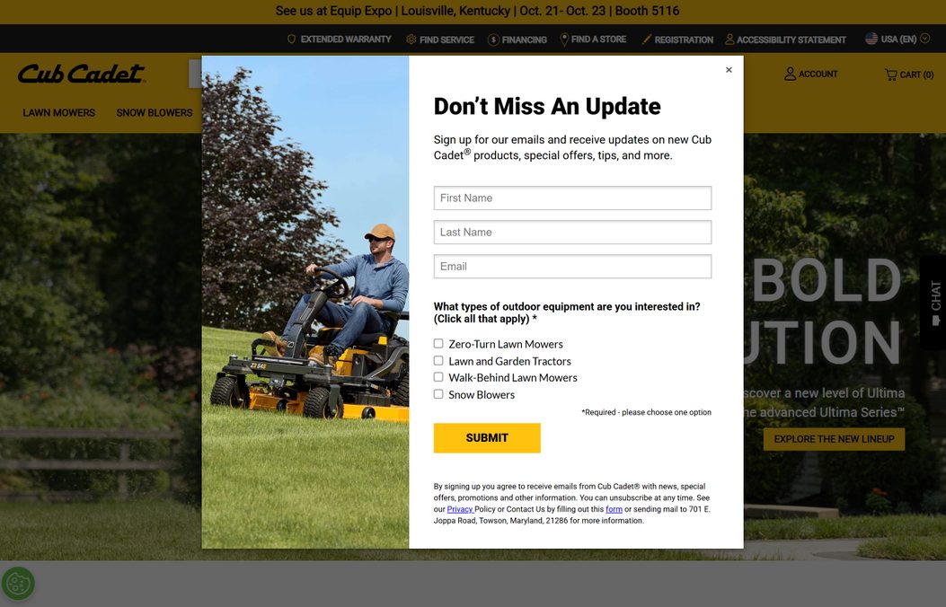 Cub Cadet – cubcadet.com