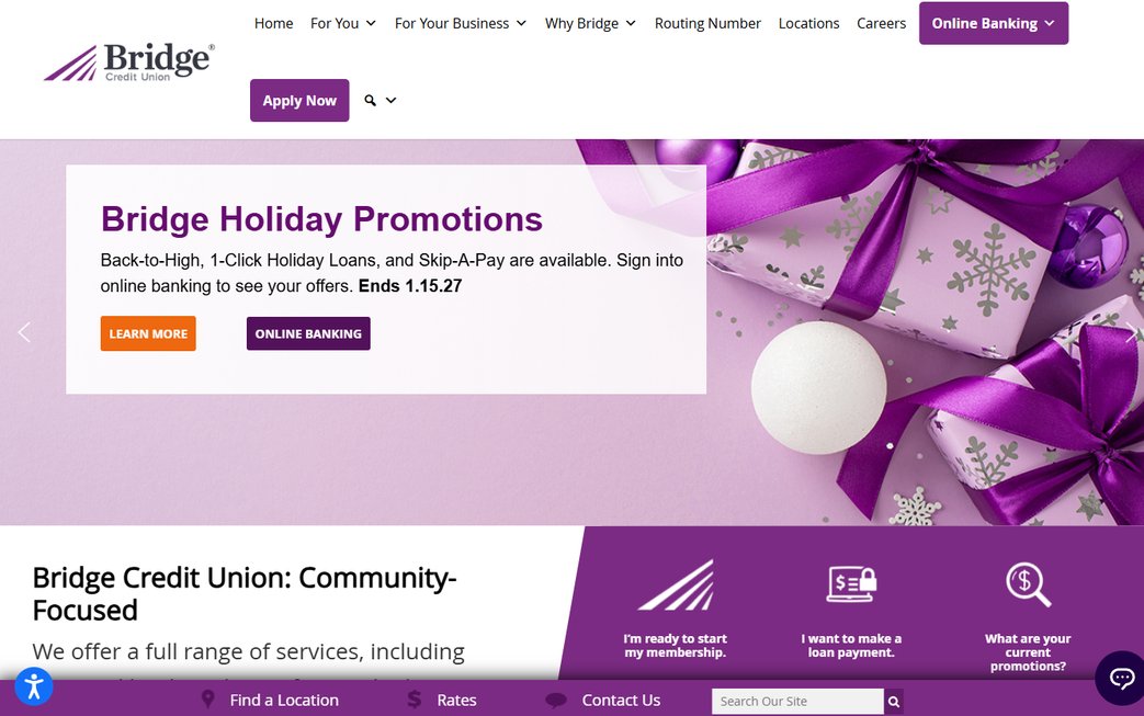 Bridge Credit Union – bridgecu.org